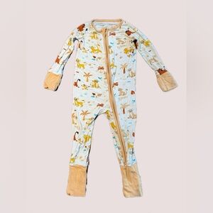 Little Sleepies special edition Disney Lion king 6-12 months onesie